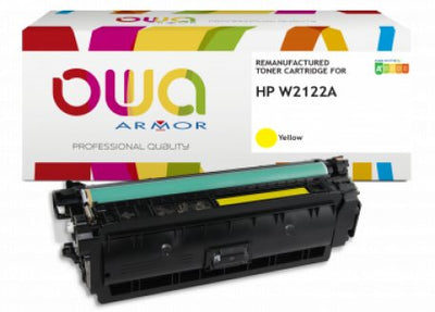 Owa Toner Compatible With HP W2122A/ 212A Yellow (4.500 S.) — image 1