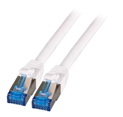 Efb RJ45 Patchkabel S/FTP, CAT.6A, CAT.7 Tpe SUPERFLEX,1M, White — image 1