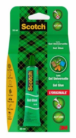 Scotch Tubo Glue Gel 30ML - Secado Fast - Aplicacion Sencilla And Efectiva - Transparent