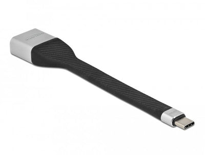 Delock Adapter Cable Flat Fpc USB Type-c™ a DisplayPort (dp Alt Mode) 4K 60 HZ 14CM — image 1