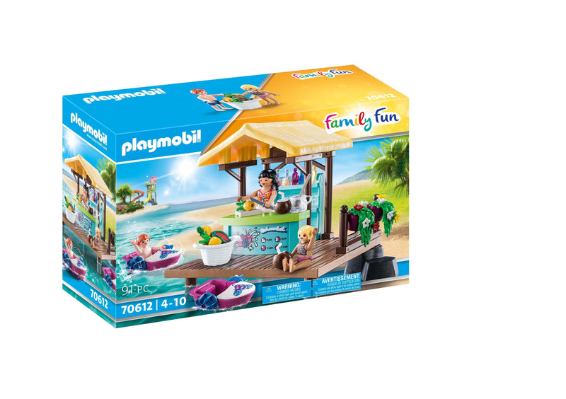 Playmobil 70612 Family Fun: Alquiler Barcas a Pedals With Bar Zumos