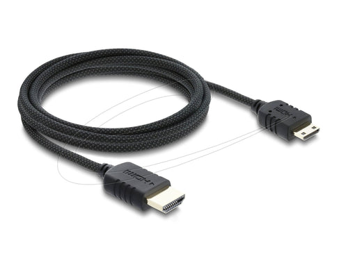 Delock Koaxiales High Speed HDMI Cable HDMI Male a Mini HDMI Male 8K 60 H — image 1