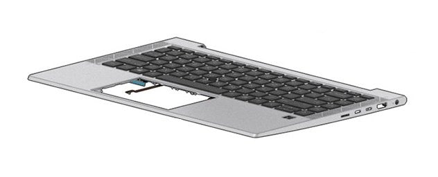 Topcvr W/KB Cp + Ps Sp M07089-071, Keyboard, 2.54CM
