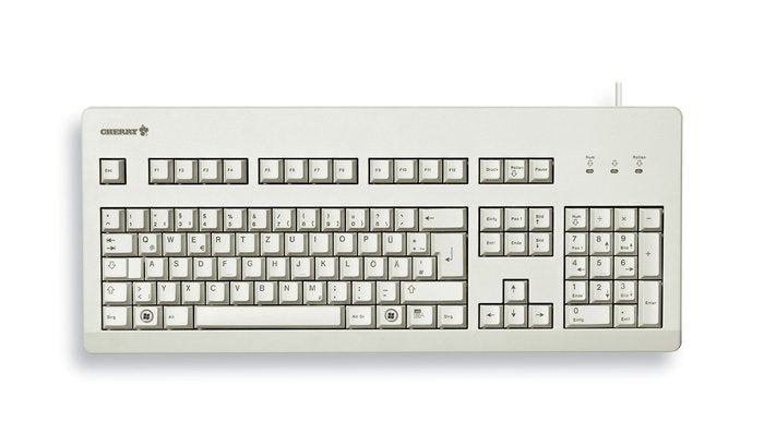 Cherry MX3000 Keyboard Wired Mx Blue 1.75M Grey Claro