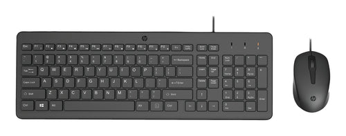 HP Keyboard And Mouse With Cable 150 — image 1