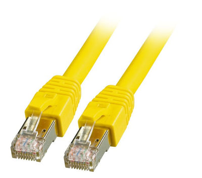 EFB Elektronik K5528GE.0.5 Network Cable 0,5M CAT.8.1 S/FTP (s-STP) Yellow — image 1