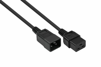 Kabelmeister SK2090-S050 Cable Black 5M IEC C20 IEC C19 — image 1