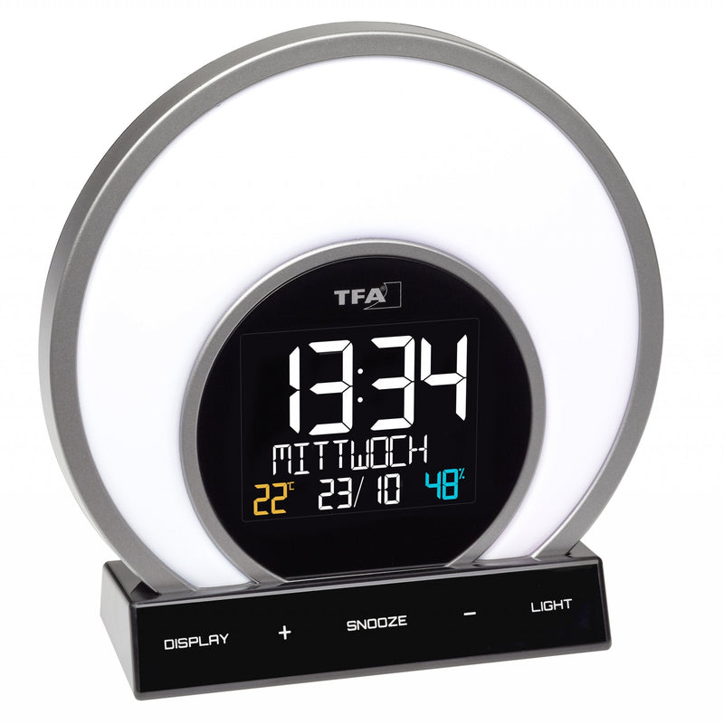 Tfa Despertador Luminoso And Clima Ambiental Soluna 60.2026.01