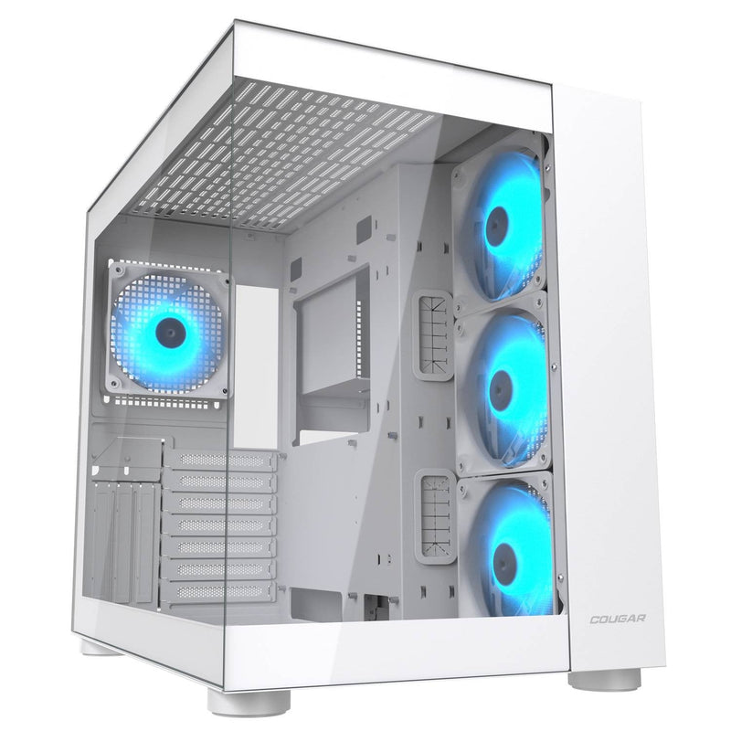 Cougar PC Case Midi-tower FV150 Argb, White CGR-5KA1W-RGB