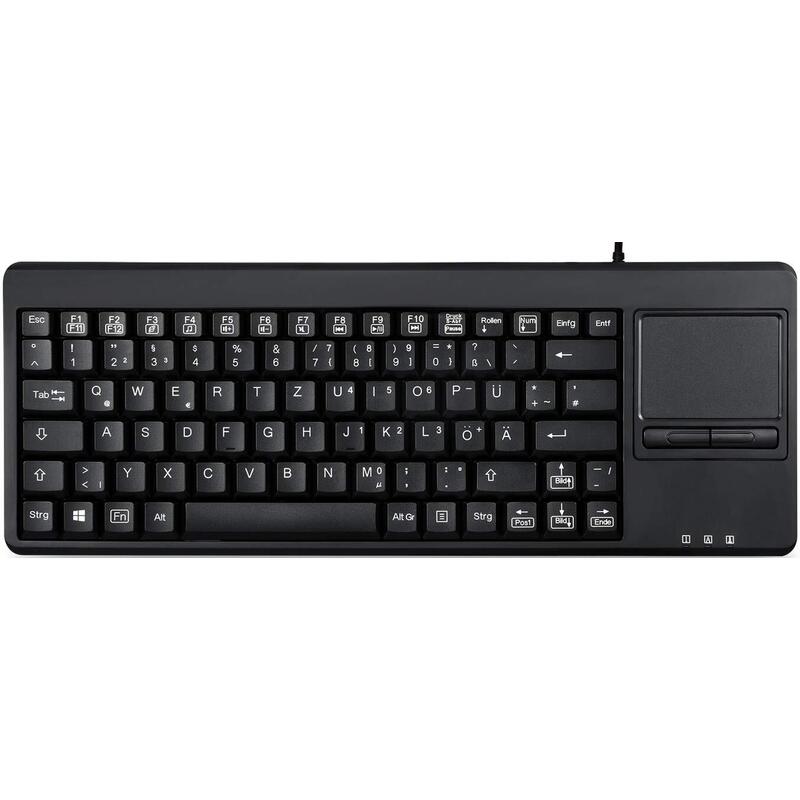 Aixcase Ersatzteclado + Touchpad USB 19 Rack