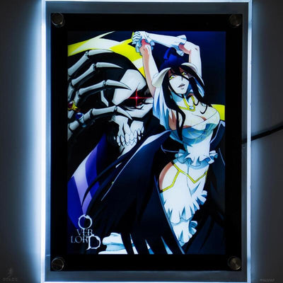 Albedo And Ains Ocal Gown LED Poster — image 1