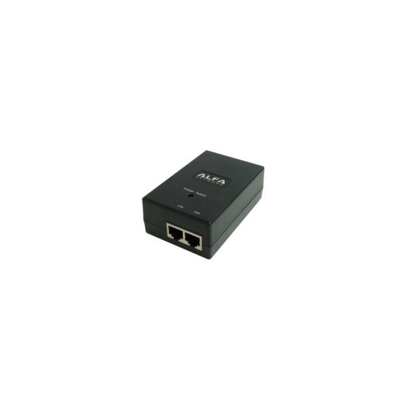 Alfa Network APOE48V-1G + P /Eu 48V PoE Injector (power Code Is Not Included)