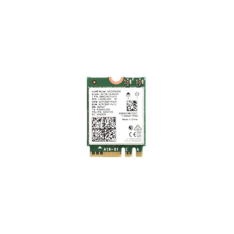 Alfa Network Intel AX200.NGWG, M.2 Interface - Card Wireless Formato M.2, Intel Wi-Fi 6, 802.11AX Double Band