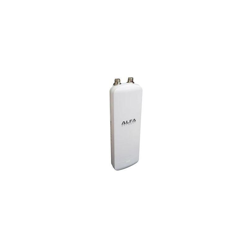 Alfa Network N5QF Ap/Cpe Resistant a Intemperie, 802.11AN 5GHZ, Without Antenna 2X Connectors N Male 2x RJ45,