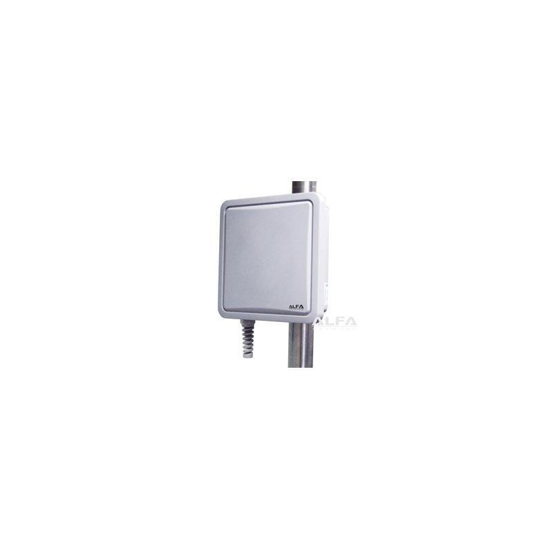 Alfa Network SOLO48 Ap/Cpe Resistant a Intemperie, Wi-Fi 802.11A 5GHZ, Antenna 18DBI