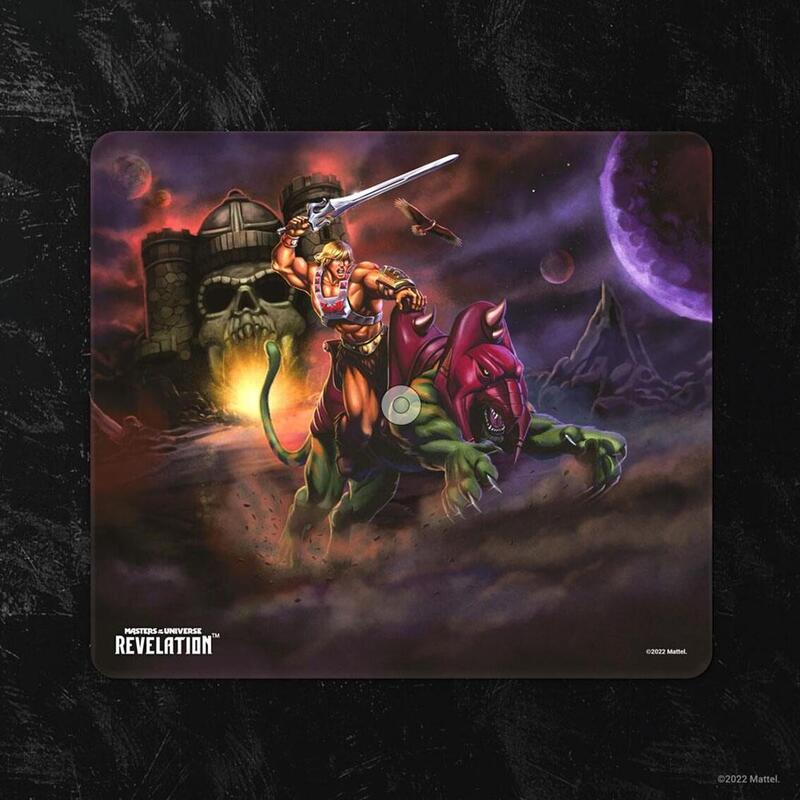 Mouse Pad Gaming Maestros Universo Revelation He Man And Battle Cat 25 X 22CM