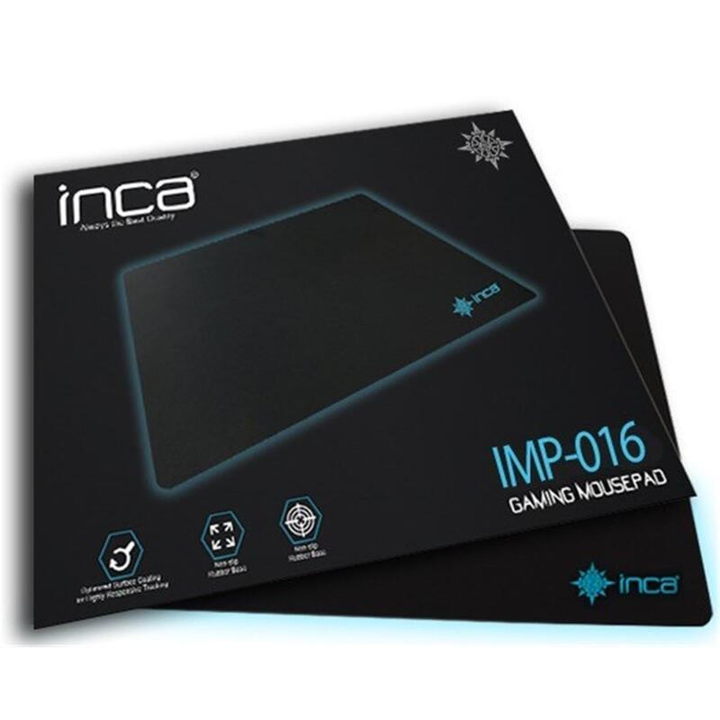 Inca Mouse Pad Gaming IMP-16 220X350X3MM, Black
