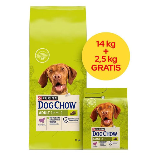 Alimento Seco Perros Purina Dog Chow Adult Lamb 14 + 2,5KG — image 1