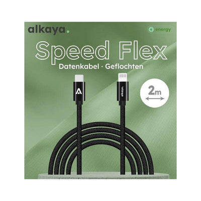 Alkaya Speed Flex USB Cable -c a Lightning 2M White — image 1