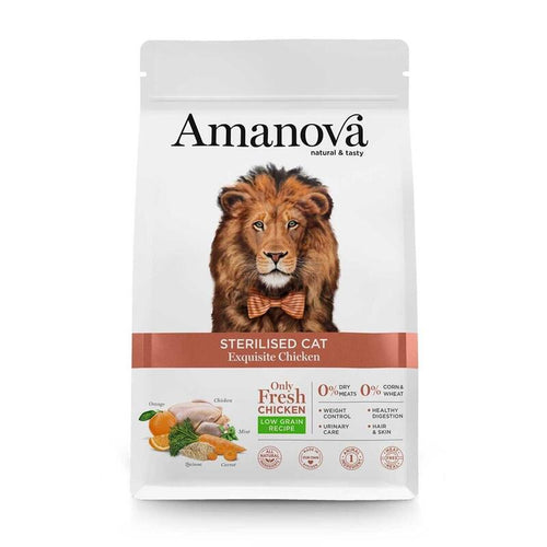 Amanova Gato Esterilizado Pollo 1,5KG — image 1