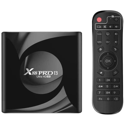 Android TV X88 Pro 13 4GB/64GB Smart System Android 13 Black — image 1