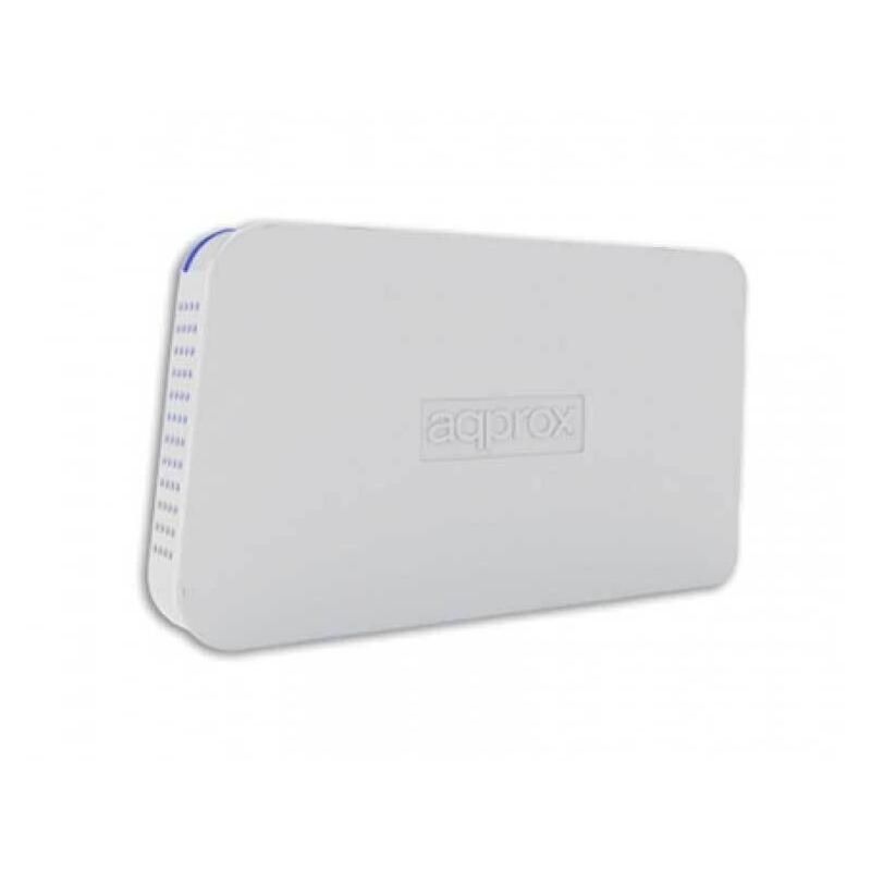 Approx External Enclosure USB 2.0 2.5 Drives SATA 12.5MM White APPHDD05W