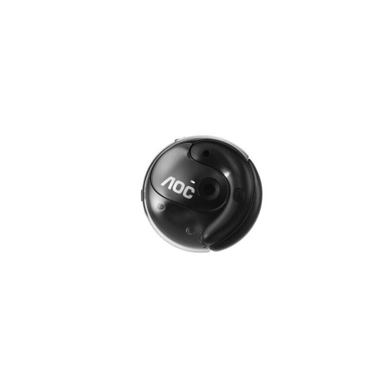 AOC Headphone Bluetooth ACD1504 Open-ear IPX4 Mic Playback 20H Charging USB-C Control Touchscreen Black