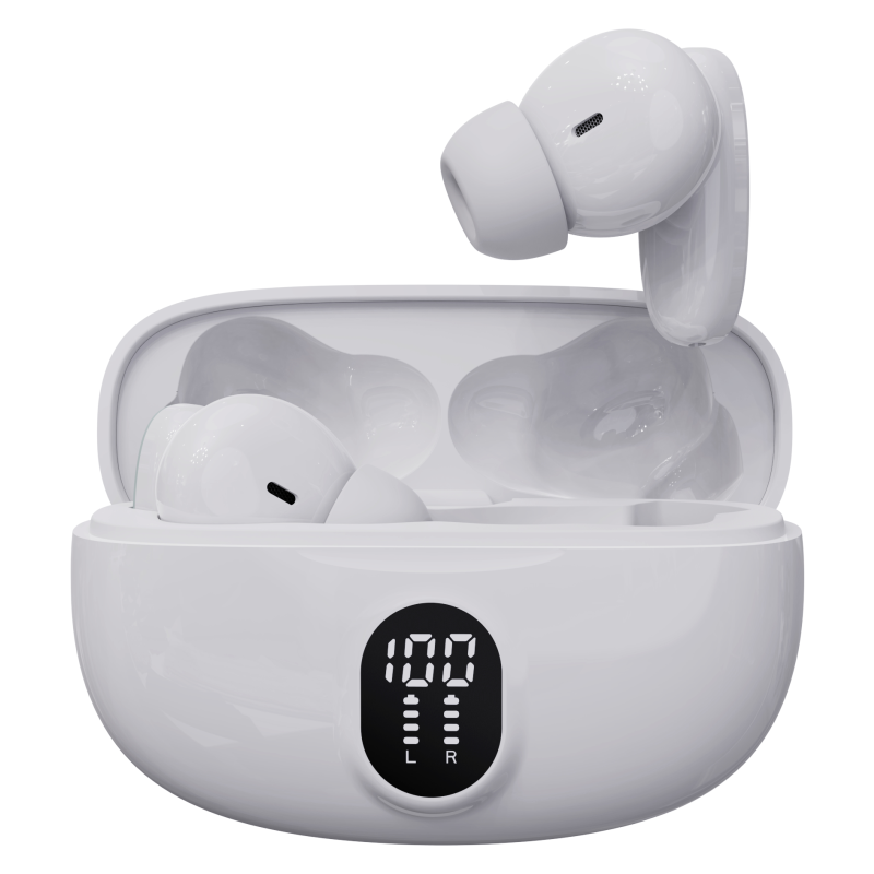 Denver Headphones Bluetooth TWE-57W White