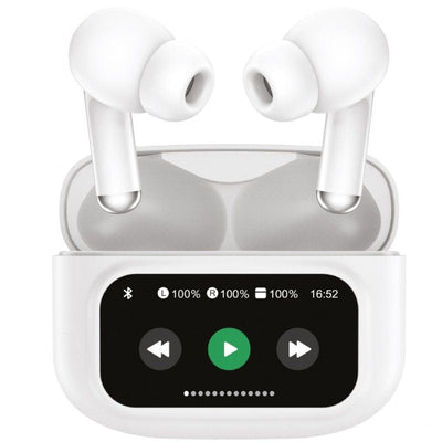 Muvit Headphones Bluetooth For Change True Wireless Stereo With Case Charging Battery Life 6H White — image 1