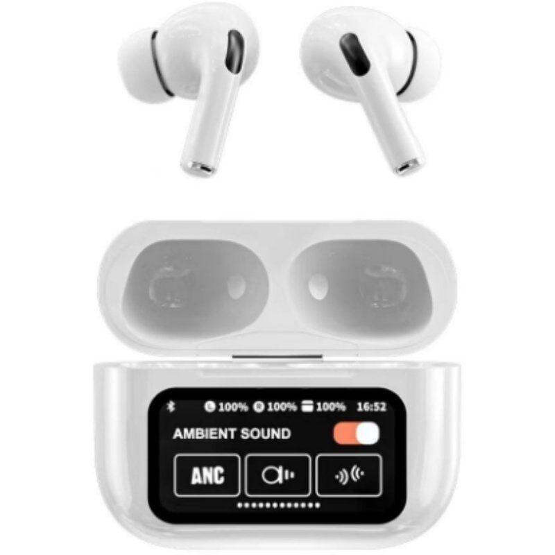Qubo Headphones Bluetooth TWS-400WT With Case Charging Battery Life 4H White