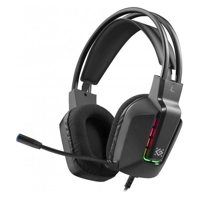 Headphones Diadema With Microphone Gothic Black — image 1