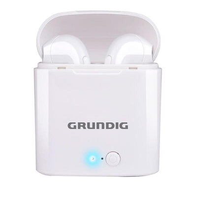 Headphones Inalámbricos Earbuds With Micro Bluetooth With Case White — image 1