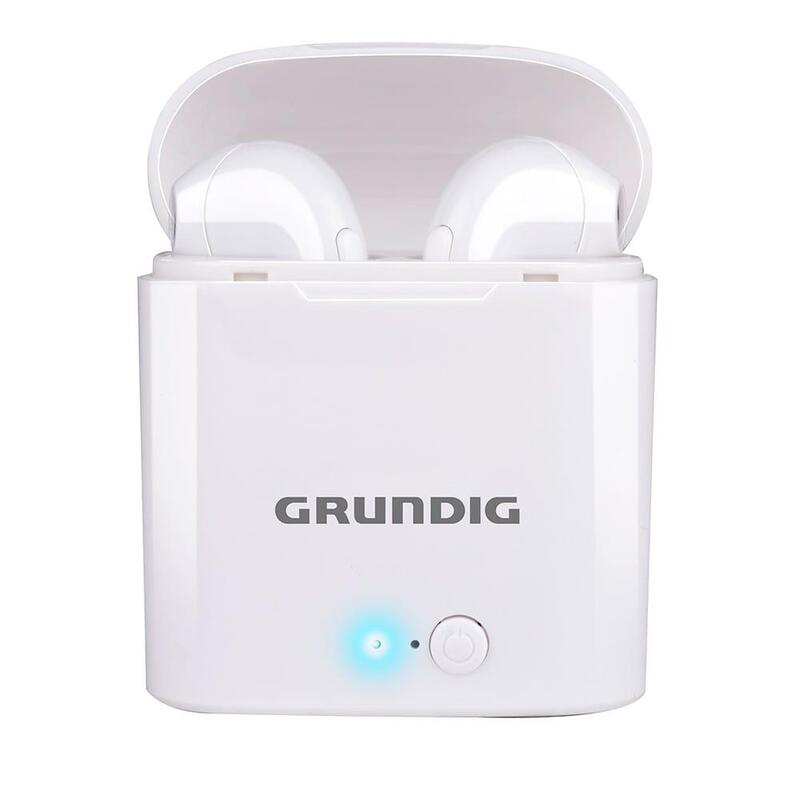 Headphones Inalámbricos Earbuds With Micro Bluetooth With Case White