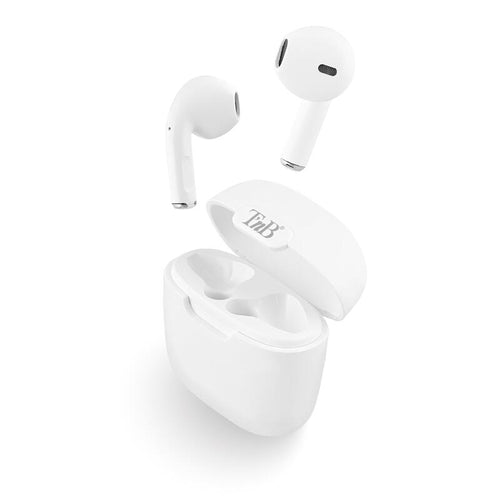 T'nb Headphones Bluetooth Inalámbricos With Control Touchscreen Microphone White — image 1