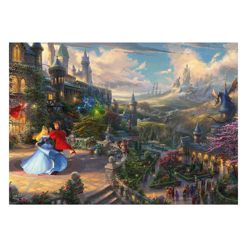 Schmidt Spiele Puzzle Bella Durmiente Bailando Low Light Encantada, Puzzle Disney Dreams Collections 57369