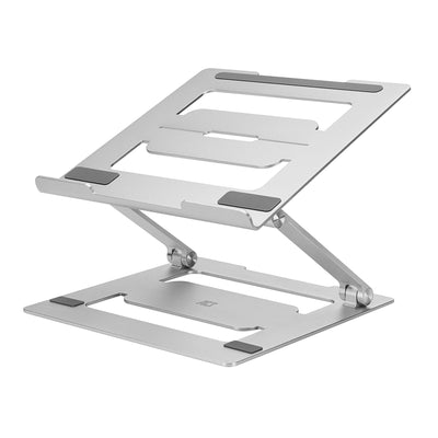 Foldable Laptop Stand Aluminium, Stepless Height Adjustable — image 1