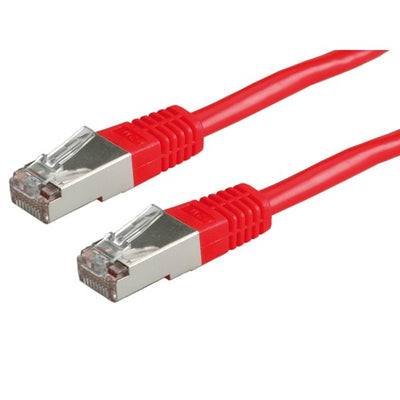 Roline Network Cable KAT.5E Class D S FTP Red 3M — image 1