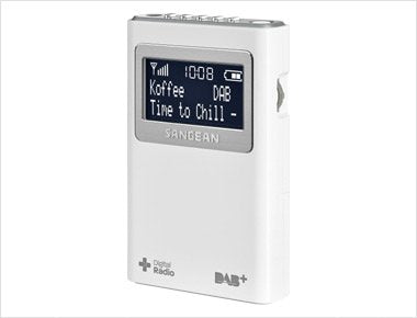 Sangean Radio DPR-39 Laptop White — image 1
