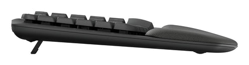 Logitech Wave Keys For Business Keyboard Office RF Wireless + Bluetooth QWERTY Internacional Ee.uu. Graphite — image 1