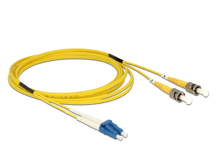 Delock Cable Fibre Optic Lc St Monomodo OS2 2M