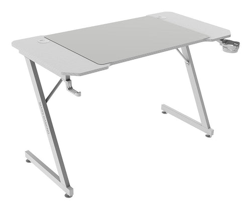 Mars Gaming Desk Gaming MGD-X120 White 120X60/ Mouse Pad XXL/ Stands Externos Bebidas And Headphones/ Gestión  — image 1