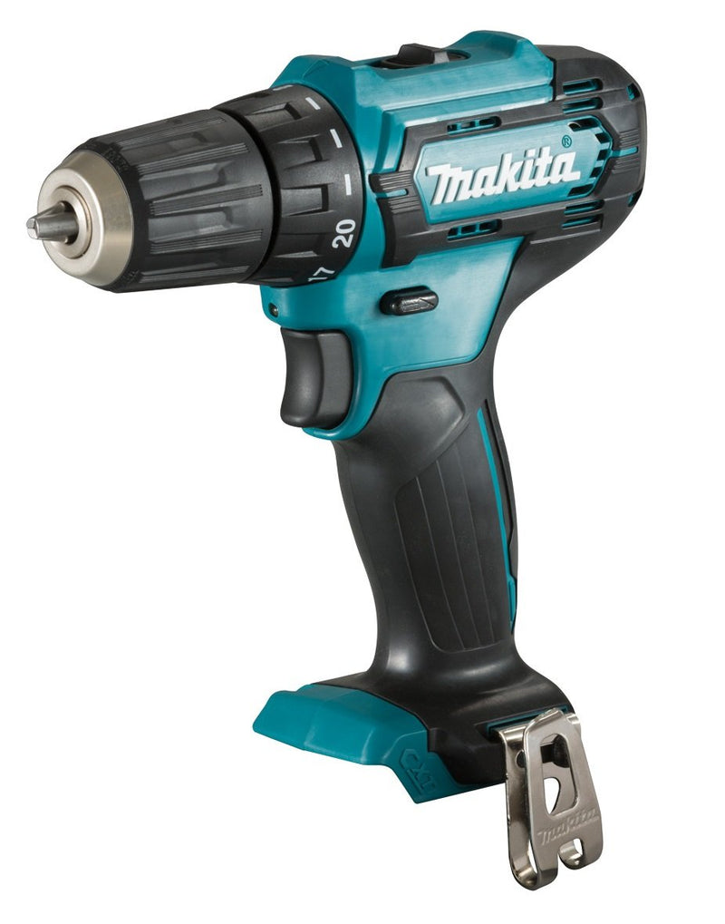 Makita Drill Wireless DF333DZ, 12 Voltios Blue/Black Without Battery Ni Charger
