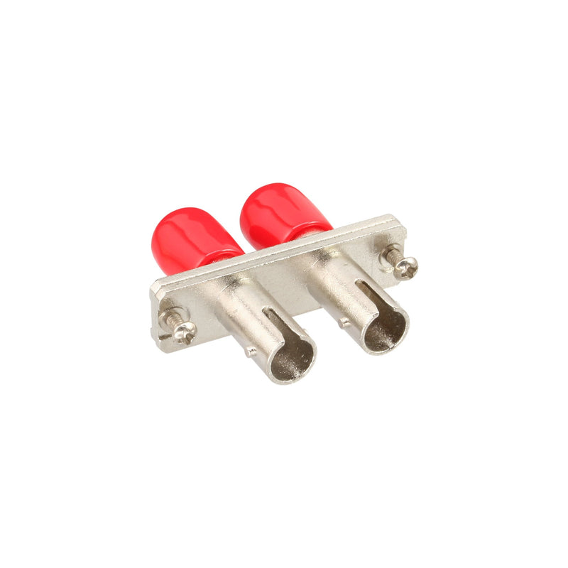 Inline Adapter Fibre Optic Metal Duplex St/St Mm Case Ceramic With Brida