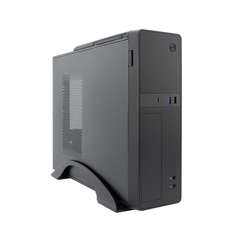 Coolbox PC Case microATX Slim T310 USB C Card Reader Power Supply Sfx Incluida