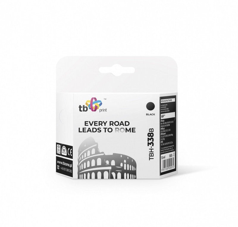 Ink HP Nr 338 - C8765EE TBH-338B Bk Ref.
