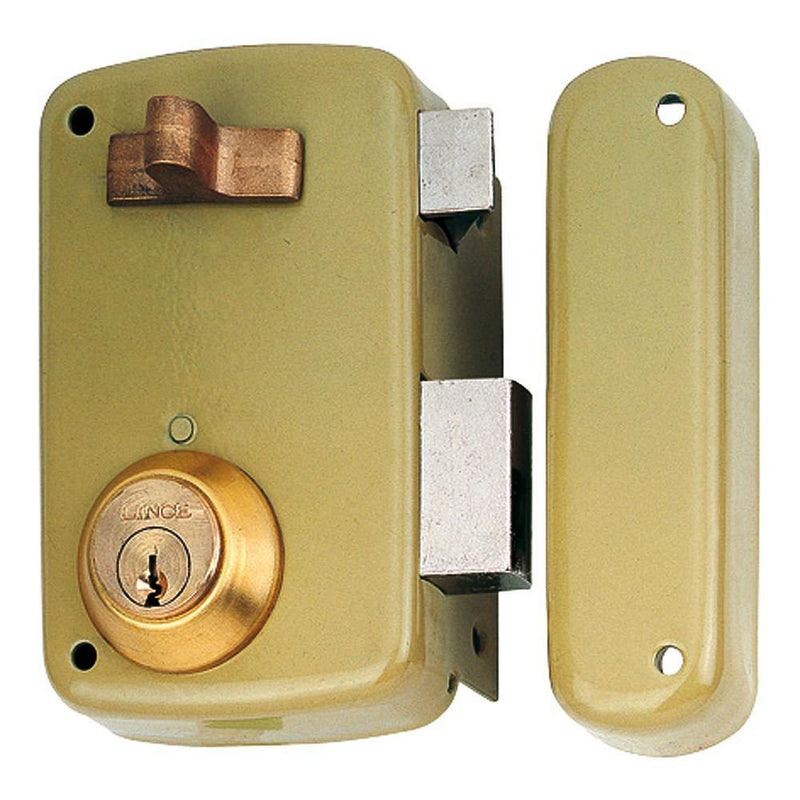 Lock Sobreponer With Cilindro 5056A Input 70MM. Mano Izquierda 95056AHE70I Lince