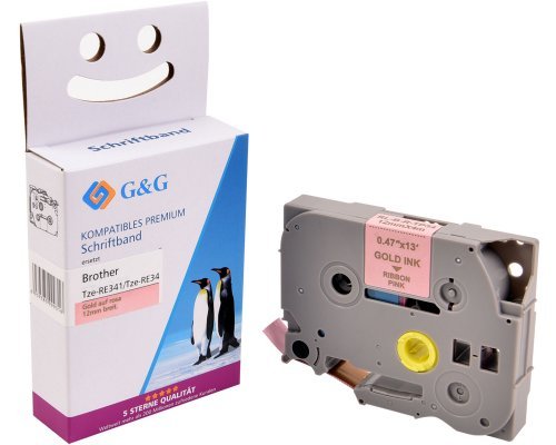 G&g Seiden Tape Labeller Compatible With Brother TZE-P34P