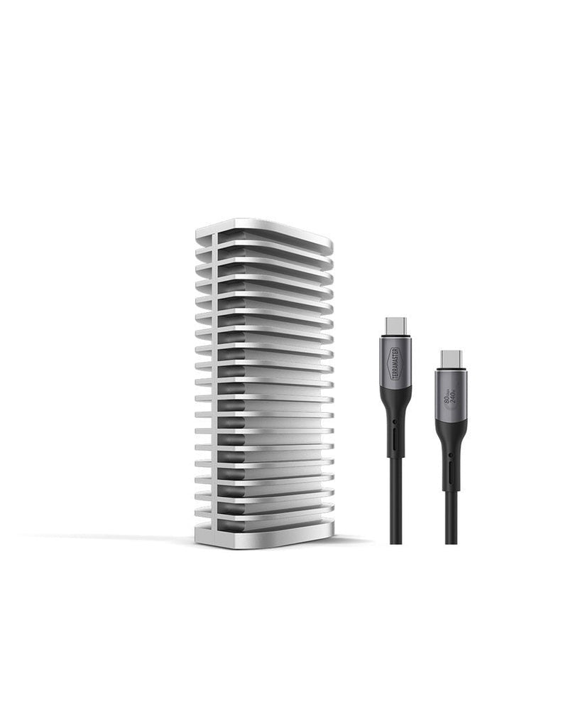 Terramaster D1 SSD Pro External Enclosure SSD (SSD) Aluminium M.2