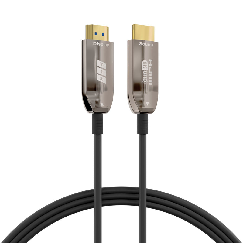 EFB Elektronik Cable HDMI-21-00008 HDMI 30M HDMI Type a Standard Black Steel Inoxidable