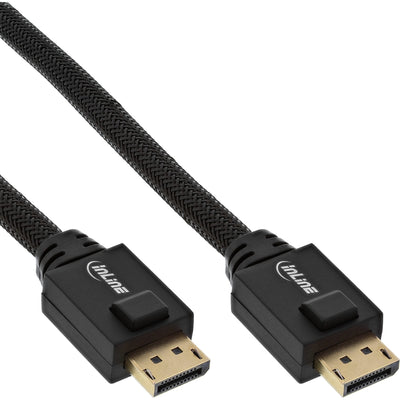 Inline Cable Activo DisplayPort, Black Contactos Dorados, 25M — image 1